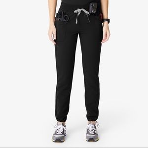 NWT FIGS Black Kigali Scrub Pants (XS)